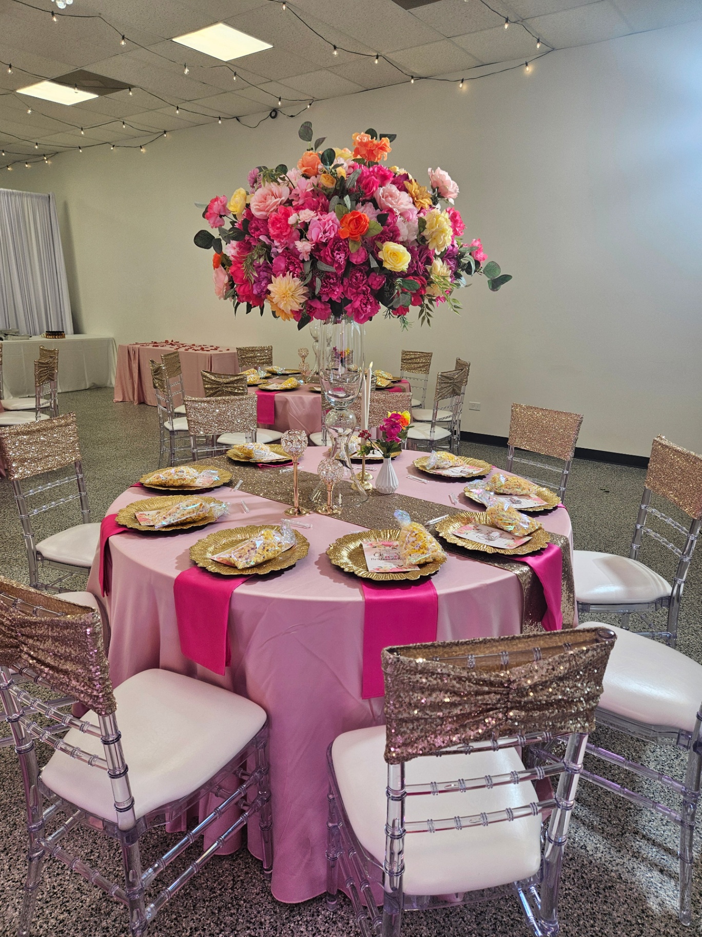 Birthday party at M.E. Events Venue in Shorewood, IL